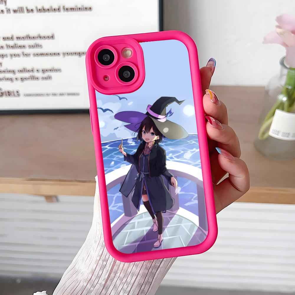 Wandering Witch Saya Phone Case for iPhone 17 16 15 14 13 12 11 Air Pro Max Plus Red Soft TPU Shockproof Cover