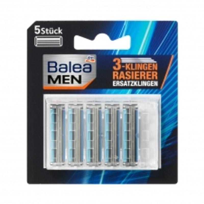 

5-pack of Balea Man 3-blade replacement blades