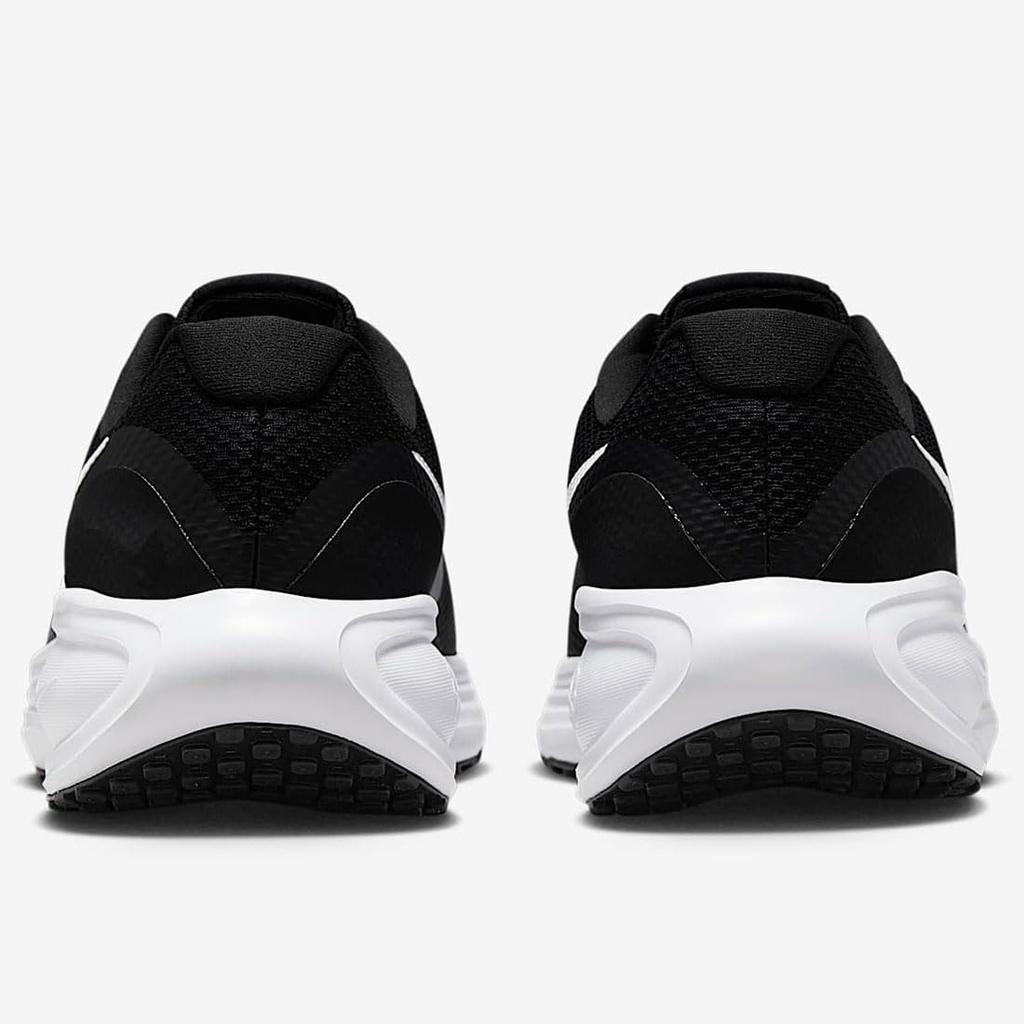 Nike Revolution 8 Size Wide, Black/Black/White, HQ1996-001, 25.5cm