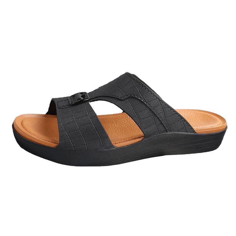 Fashion Fashion Men's Slippers 2025 New Leisure Slippers Summer Open Toe Sandals for Men Outdoor Non Slip Beach Slippers Designer Slides