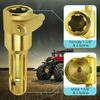 PTO Extender Adapter, 1 3/8" 6-Spline Female To 1 3/8" 6-Spline Male PTO Extension PTO Extender Adapter for Tractors Up To 70