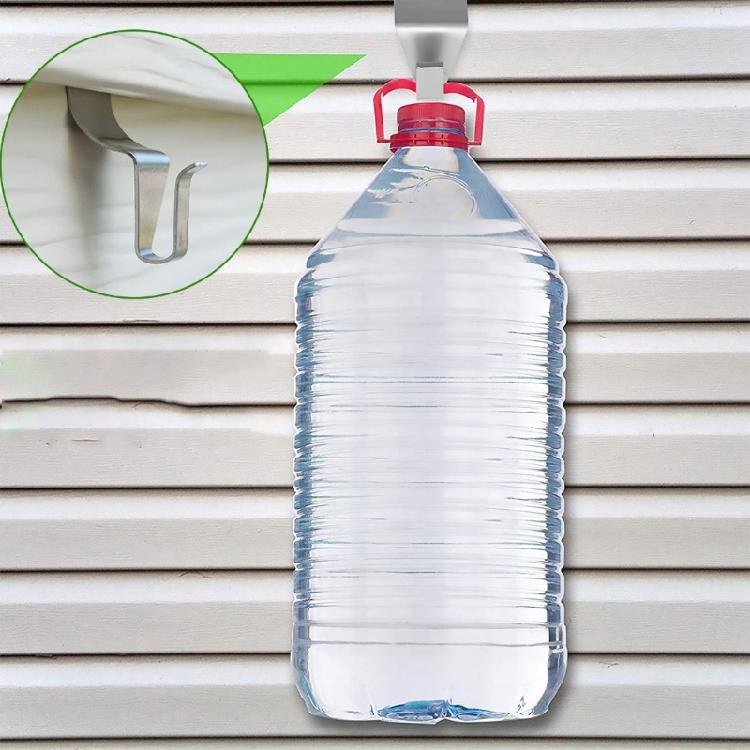 Outdoor Hanging Steel Clips Functional Outdoor Hanging Siding Hooks Space Saving Hook for Organizing Clothes