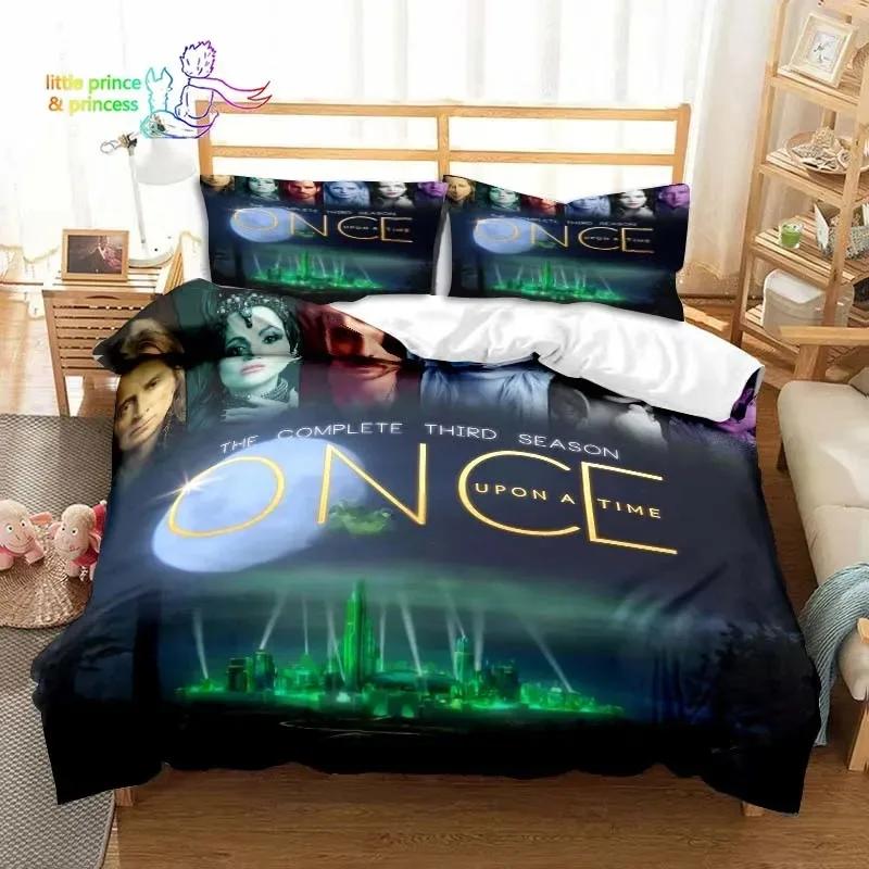 Fantasy Adventure Once Upon A Time Comfortable Duvet Quilt Cover Pillowcase Bedding Set Children Bedroom Decoration Home Textile