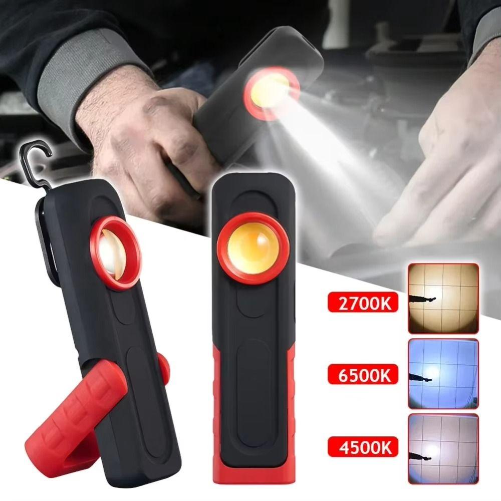 Magnetic Grip Car Paint Finish Lamp 500LM Brightness Auto Repair Light  Working Lights