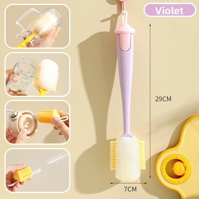 

Cup Brush, Water Cup Cleaning Wonder, Multi-functional Baby Bottle and Straw Cleaning Brush, Insulated Cup Lid Brush, Hat and Cup Brush 1pc