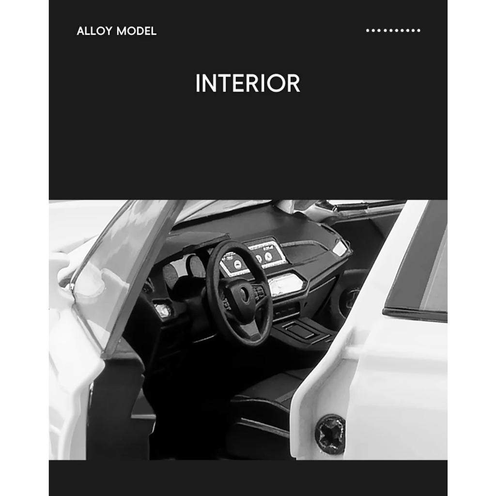 1/32 BMW X3M X3 IM SUV Alloy Metal Diecast Model Car Sound and Light Children's Toy Car High Simulation Ornament Holiday Present