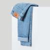 MONTAGUT Men's Retro Washed Straight-Leg Jeans