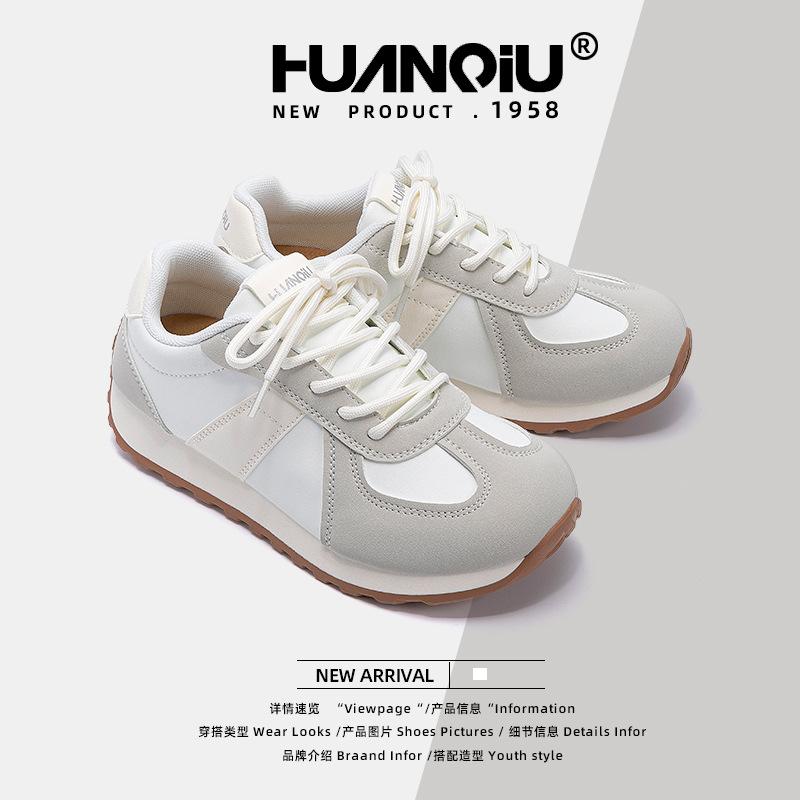 Global German Training Shoes Women's ZHQ3775 Summer New Retro Shoes Women's Versatile Student Niche Casual Women's Shoes