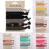 6Pcs Women Lovely Knotted Elastic Hair Band Rope Ponytail Holder Hair Ties