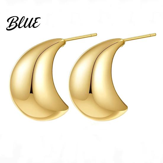 Versatile Earrings 1 Pair Teardrop for Women Small Water Drop