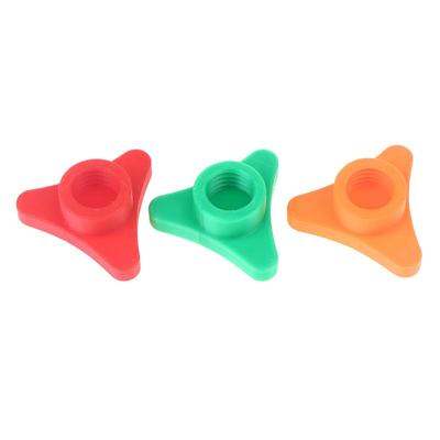 4Pcs Glass Glue Caps - Durable Plastic Sealing Caps For Standard Glue Bottles, Portable Decoration Tools