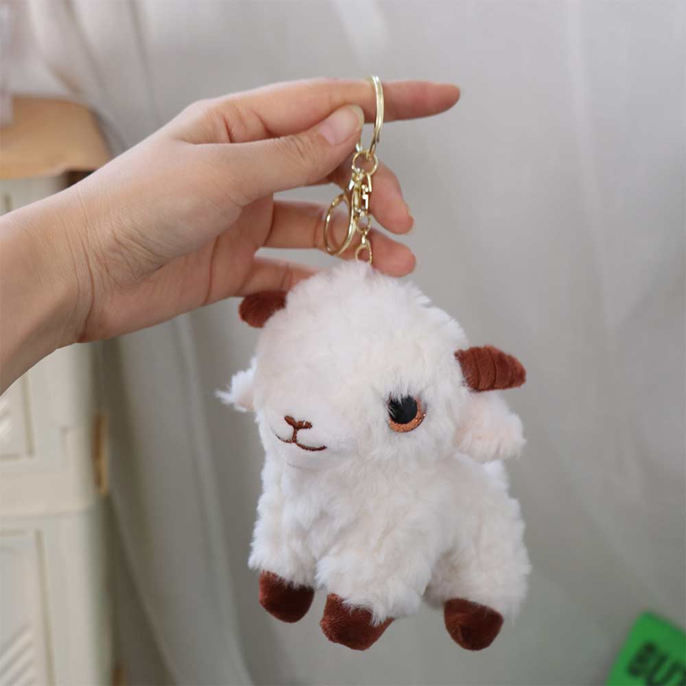 Xinjiang Sheep Keychain DIY Tourist Souvenirs Little Lamb Keychain Bag Decoration