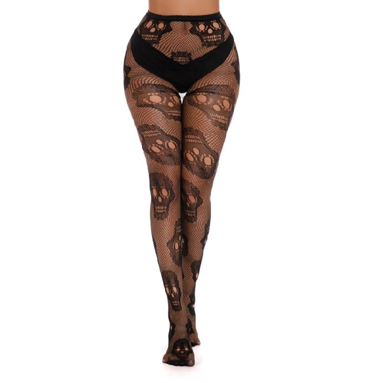 Summer Thin Sheer Patterned Stockings for Women Sexy Fishnet Stocking Pantyhose