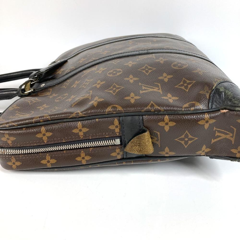 Louis Vuitton M40225 MonogramMacassar Porto Document-Voyage PDV Hand Bag