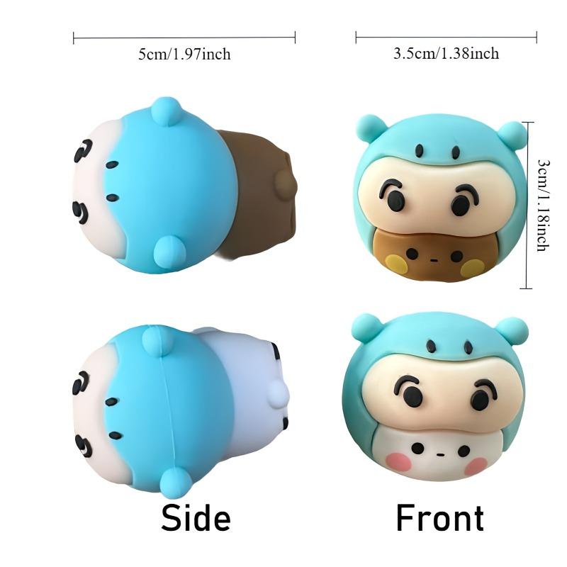 Bubu Dudu Panda Bear Figure Toys Collectible Anime Accessories Kawaii Bear Doll Ornament Couple Gifts Home Decor Christmas Gift