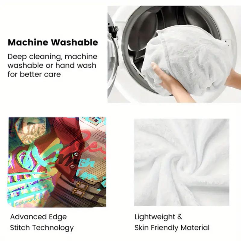 Arcane VI 2D Flat Pattern Flannel Blanket High quality All Seasons Warmth and Comfort Perfect for Christmas Gifts.SMT0917054