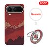 For honor magic 8 pro air carbon case aramid fiber kevlar magsafe fabric thin hard cover magnetic balck Slim light red 600d