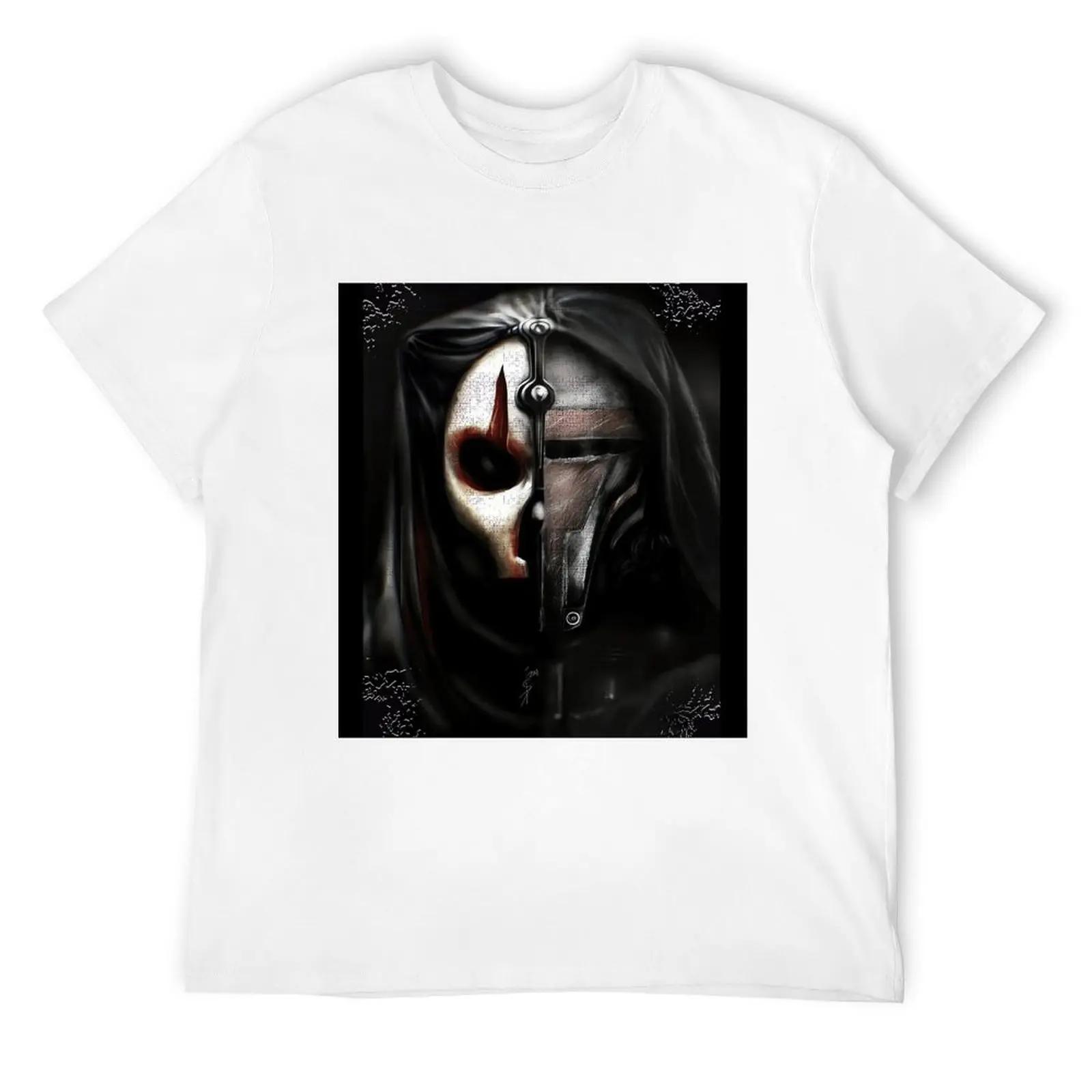Эпическая футболка Revan And Darth Nihilus Мужская одежда для мальчиков Белая мужская дизайнерская одежда S белый