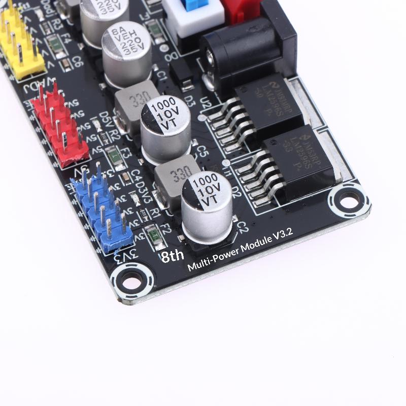Dc7-25 To Dc3.3V/5V Lm2596 Adjustable Step-Down Module Adjustable Step-Down Module For Racing Smart Car Test Power Supply