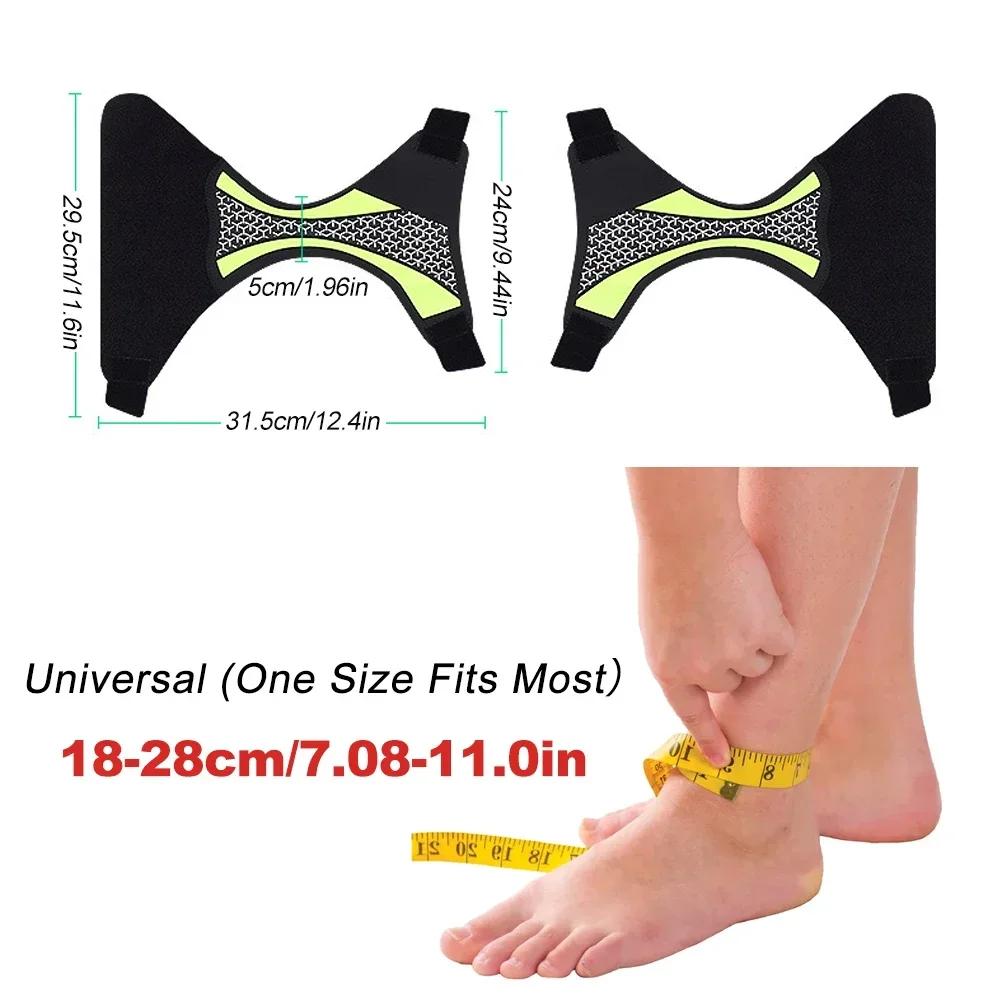1 Piece Ankle Support Sleeve Adjustable Size Elastic Athletic Ankle Sleeve Fixed Bandage