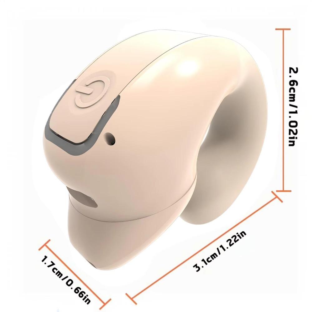 Single Ear Bluetooth 5.3 Wireless Headphones OWS Driver Waterproof Ear Hook Headphones Lightweight With Microphone