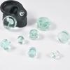 Unique Jellyfish Pattern Glass Ear Stretcher Handcrafted Expander Body Piercings Suitable for Comfortable All Day Wear