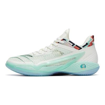 Light Crazy 4 Dragon Rising Low Top Basketball Shoes Men Sneakers White Mint-Green 112321113-7