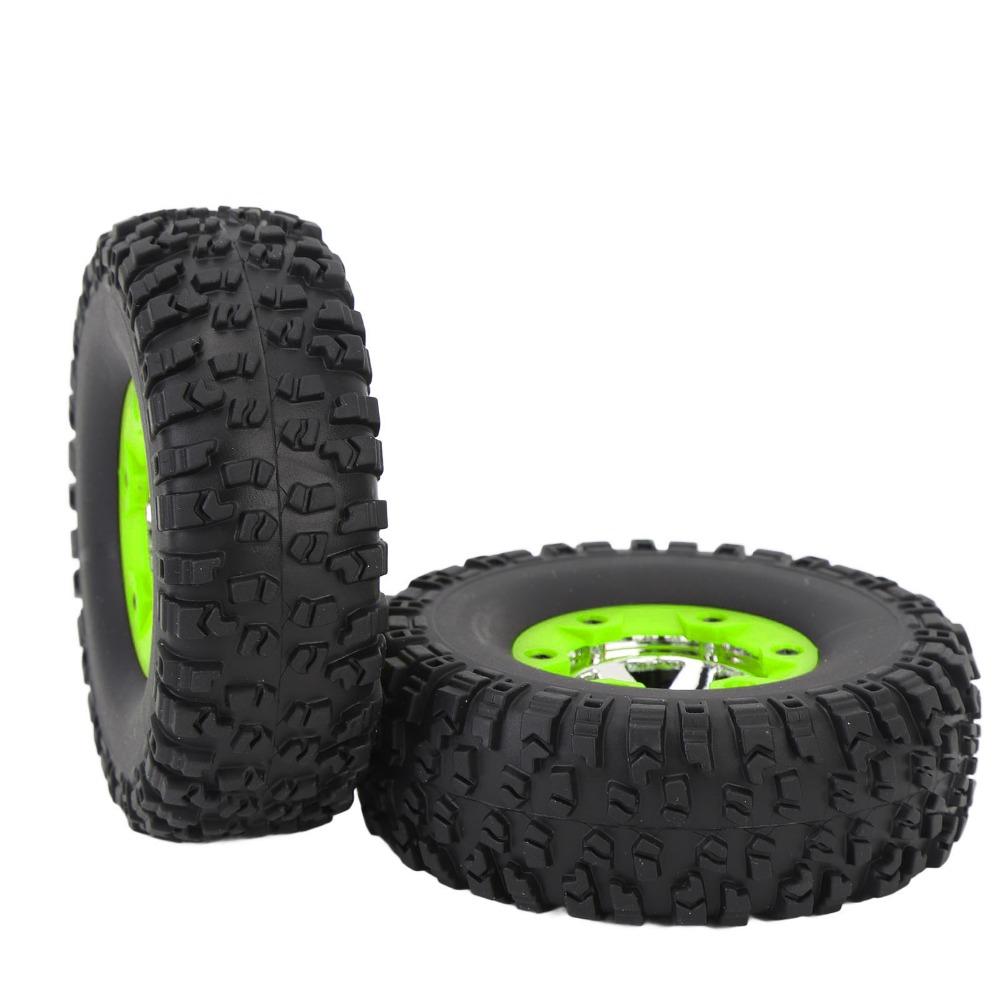 4Pcs Rubber Remote Control Car Tires Black RC Car Wheels for WLtoys 12428/12427/124006 RC Car RC Car