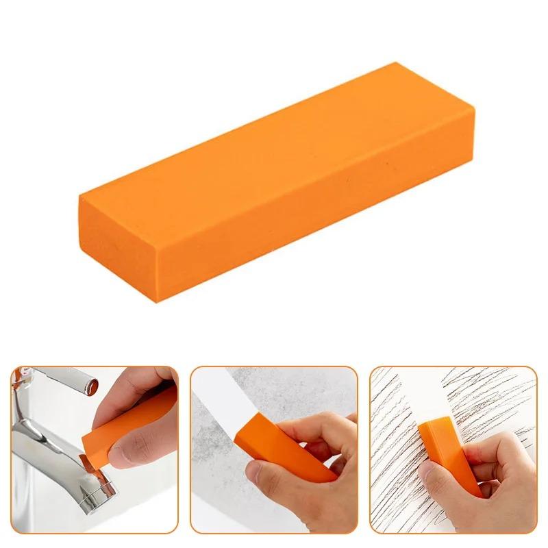 Limescale & Rust Remover: Easy Rubber Eraser for Bathroom Glass, Kitchen Toilet