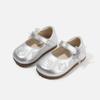 Spring 2026 Soft Sole Leather Baby Walker Shoes with Doll Print - Non-Slip Design