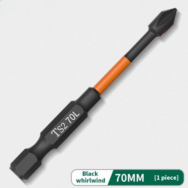 5 pezzi cacciavite a croce magnetico testa 25/50/65/70/90/150mm punte antiruggine 1/4 pollice punta esagonale per cacciavite elettrico