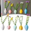 5 stk DIY Mini Vase Magneter for Kjøleskap Moderne Kjøleskapsmagneter Vase Kjøleskapsdekorasjon