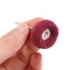 10pcs Buffing Drill Abrasive Brush Rust Remover Nylon Polishing Wheel Fiber 2.35mm Shank Fiber Grinding Head