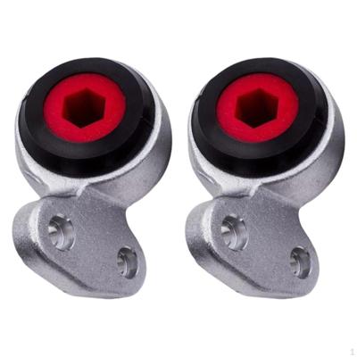 2 peças de buchas de braço de controle inferior dianteiro, peças de reposição para sistema de suspensão, peças de reposição para carros à prova de ferrugem