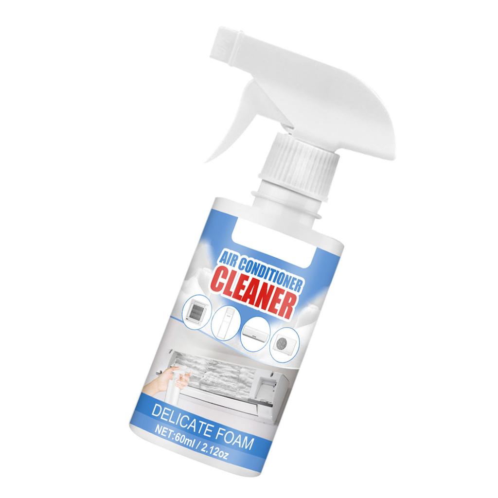 Air Conditioner Spray Foam Cleaner 60ml Powerful Cleaning Not Hurt Coil Cleaner for Hotels Offices Hospitals
