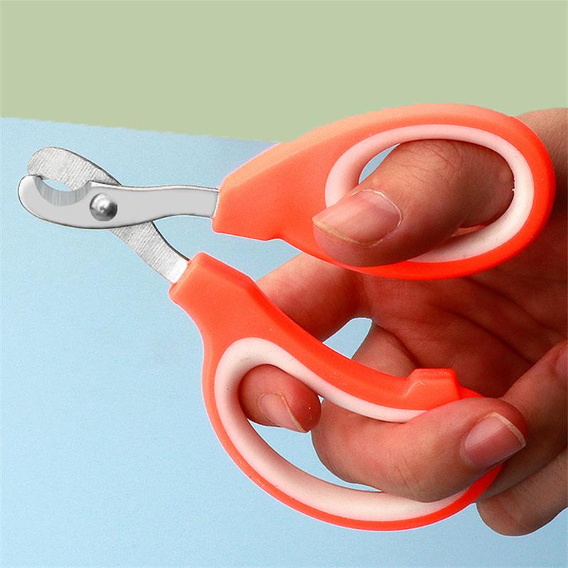 Professional Pet Nail Scissors Dog Cat Nail Trimmer Labor-Saving Nail Scissors Puppy Kitten Grooming Products Pet Toe Care