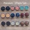 3pairs Men Women Stainless  Steel Earrings Random  Packaged Ear  Accessories Decorative  Earrings