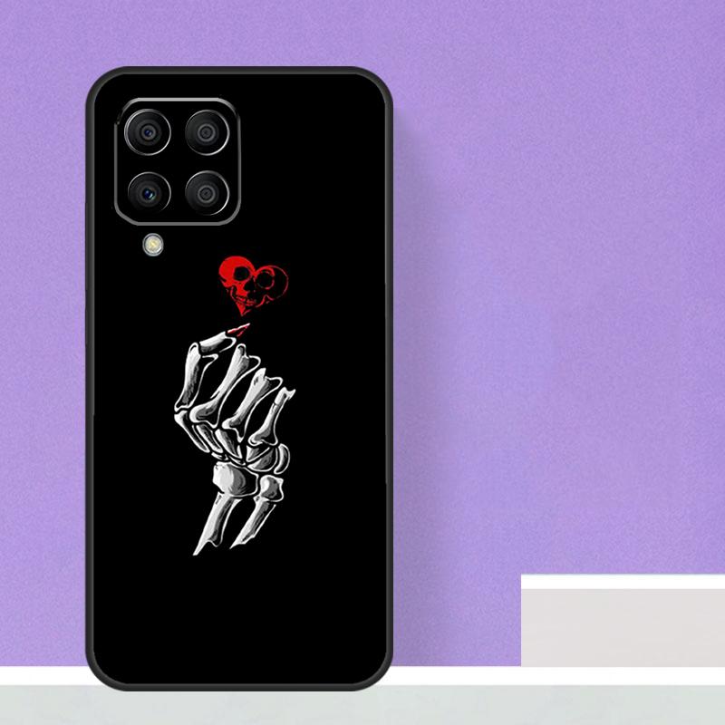Aesthetics Skeleton Case For Samsung Galaxy M21 M31 M15 M55 M56 M36 M16 M06 M13 M33 M53 M12 M32 M52 M14 M34 M54