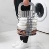 Hollow Out Wall Hanging Laundry Basket Large Capacity Dirty Clothes Basket  For Bathroom