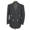 Dante Firenze / 100% Cashmere Double-Breasted Tailored Jacket [Men’s S / Black] Fully Lined / Made In Japan