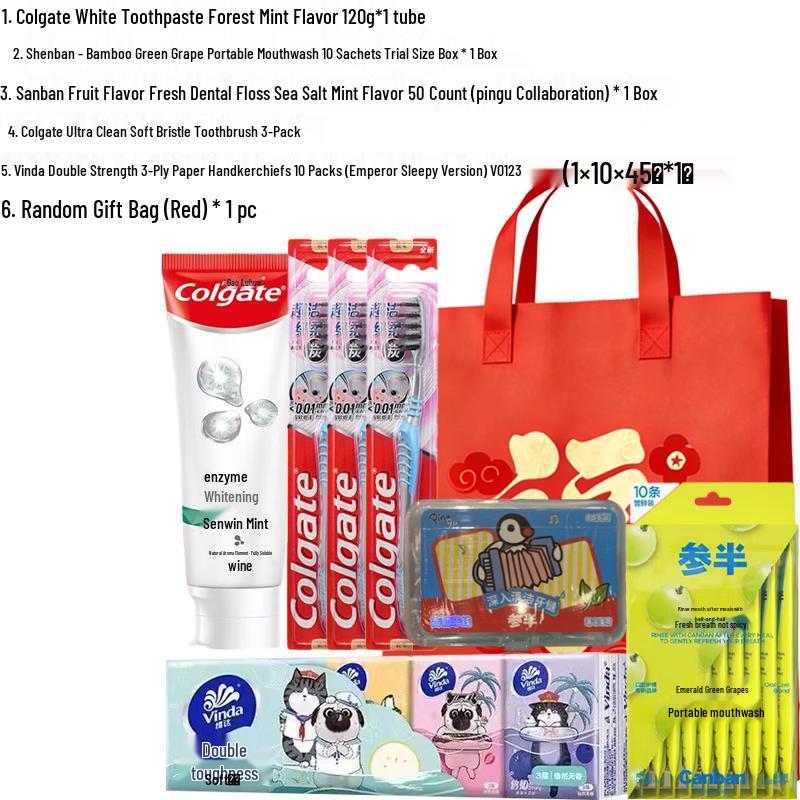 Подарочный набор для ухода за полостью рта Colgate Лесная бамбуковая рифма