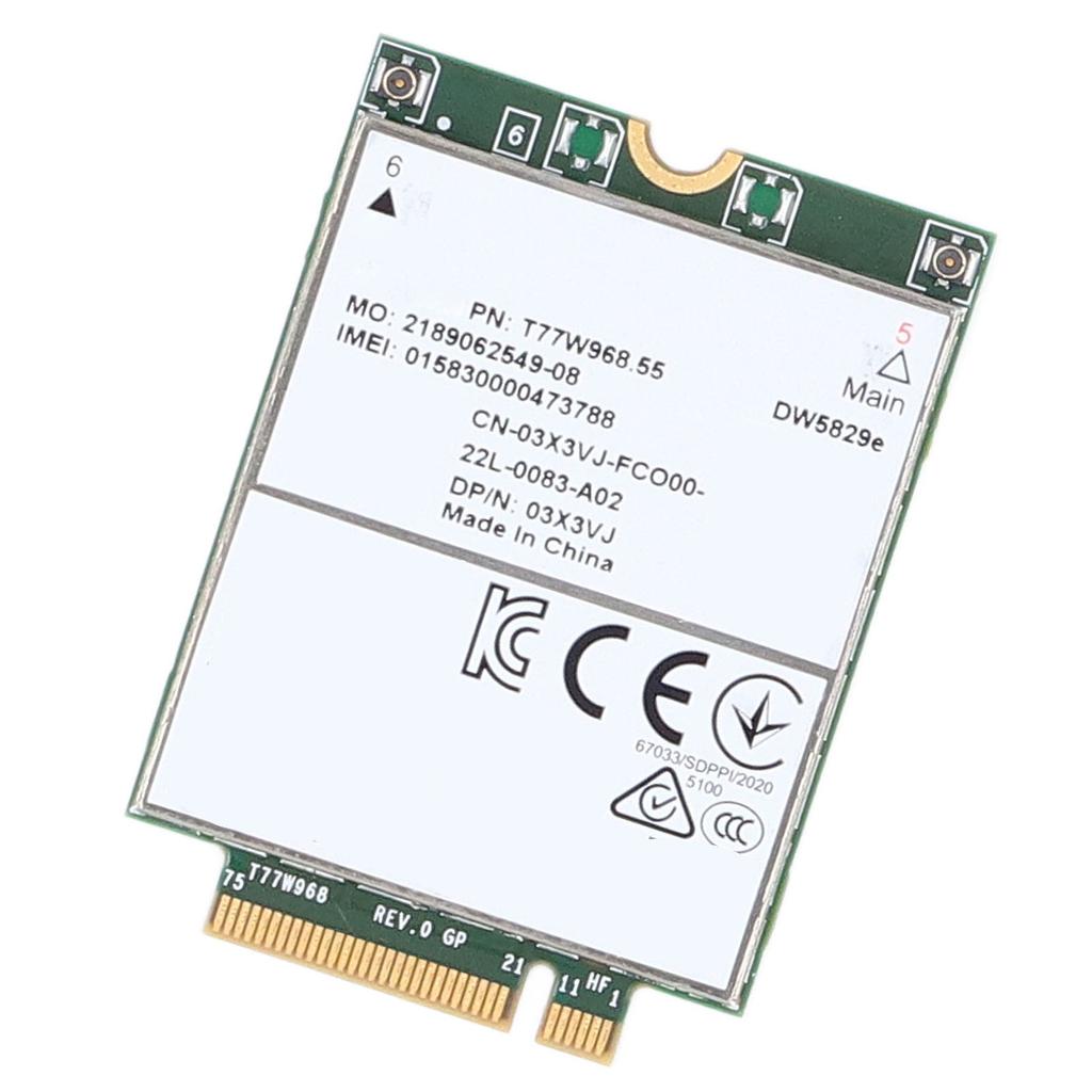 4G Module T77W968 DW5829e Cat 16 LTE 4G Module Network Card for 7320 7330 7520 7530 7430 Laptop