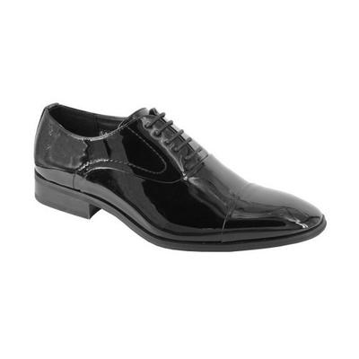Mens Patent PU Oxfords