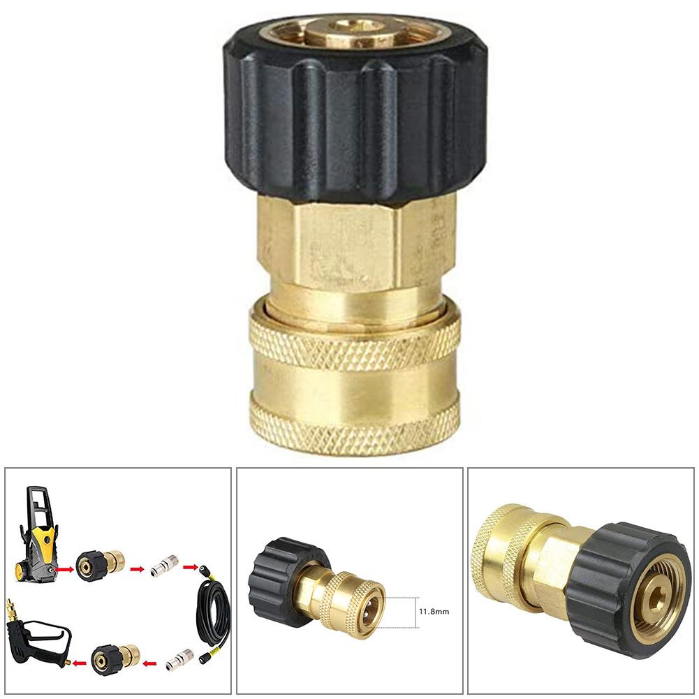 Adapter Quick Connector Accessories Cleaning Pressure Washer