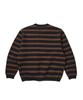 YESEYESEE Speckled Stripe Knit Pullover Ink