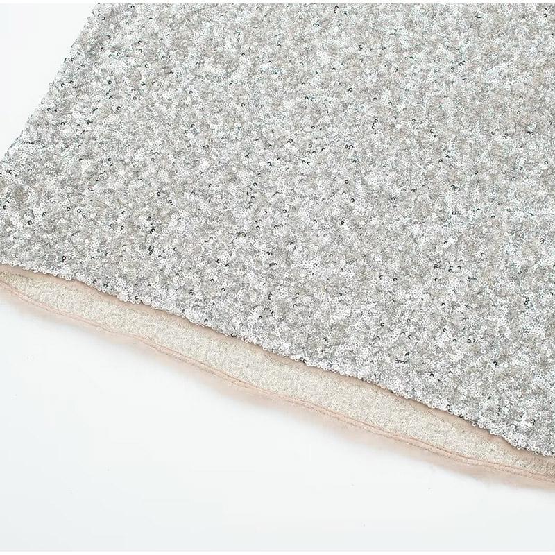 Sexy Sequin Women Party Sling Dress Elegant Sleeveless Backless Hip Package Sheath Dresses Fashion Club Evening Robe