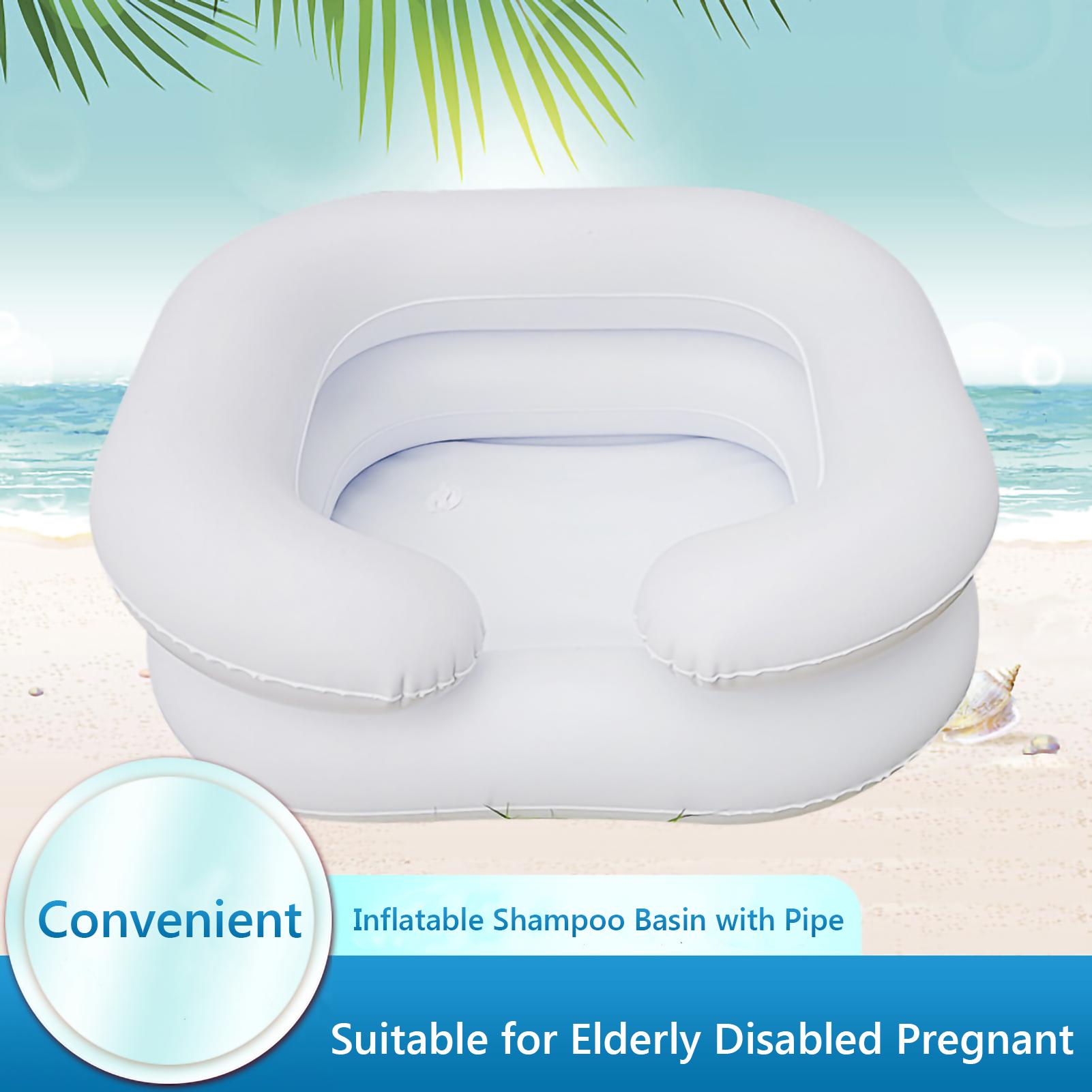 

Inflatable H Washing Basin, Inflatable Shampoo Basin H Washing Tray For Sink At Home H Washing Basin For Bedridden H Washing Bowl for Elde