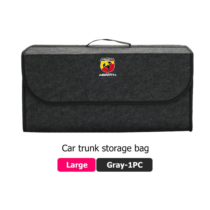 Car Trunk Organizer Box Folding Travel Storage Container Bag For Abarth Fiat Grande Punto Tipo Stilo Ducato Palio 500x V9