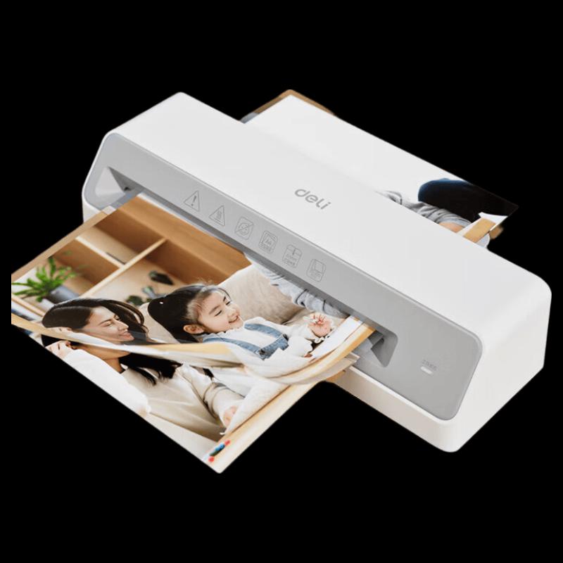 Ламинатор Deli GQ405 A4 для дома и офиса, штекер CN (адаптер в комплекте)