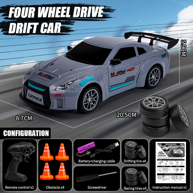 AAYL1 2026 New, Limited Edition Rc Drift AE86 911 mi GTR 1:24 Drift Racing Car, Racing Kids Gift with High Speed Remote Control